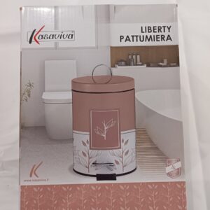 Pattumiera bagno modello liberty - rosa