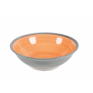 Insalatiera da 26 cm - INTERNO ARANCIONE CON ESTERNO GRIGIO