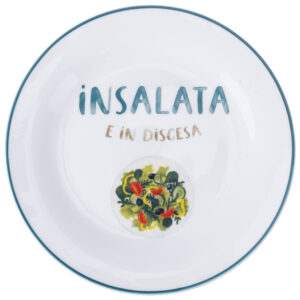 Piatti in porcellana da contorno le travisate - INSALATA E IN DISCESA