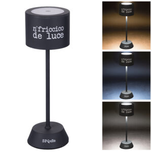 Lampada da tavolo touch s.p.q.eRe