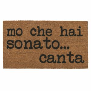 Zerbino in cocco villa d'este mo che hai sonato canta
