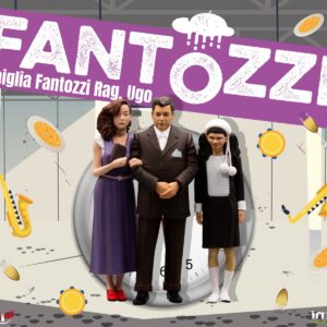 Fantozzi statua famiglia