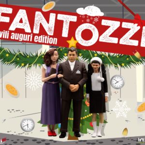 Fantozzi statua famiglia servili auguri
