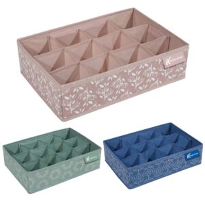 Divisorio per cassetti in tessuto liberty 32x22x9