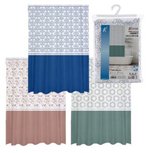 Tenda doccia liberty 120x200 - BLU