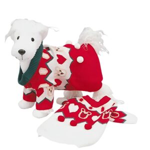 Vestito per cani natalizio