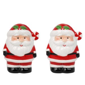 Sale e pepe set natalizio con babbo natale